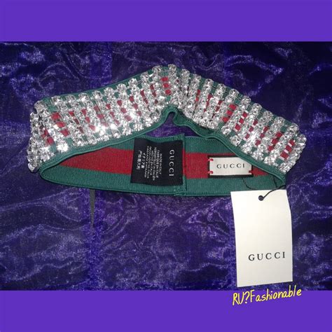 gucci headband diamonds|gucci headbands.